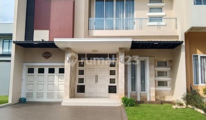 Dijual Rumah 2 Lantai Scarlet Timur Gading Serpong Tangerang Bagus Full Furnished Siap Huni Yan