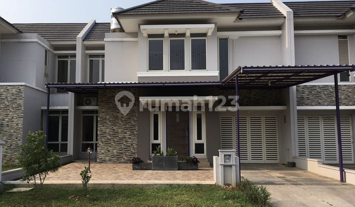 Dijual Rumah 2 Lantai Cluster Helios Suvarna Sutera Tangerang Bagus Siap Huni