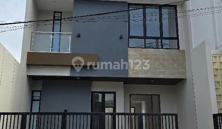 For Sale New 2-Story House Taman Villa Meruya West Jakarta Good Ready to Occupy Rei