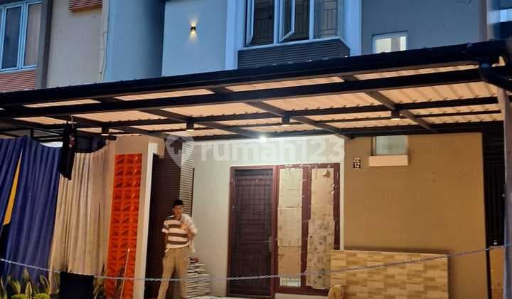 Disewa Rumah 2 Lantai Baru Full Renovasi Cluster Neo Catalonia BSD Tangerang Bagus Siap Huni Full Canopy