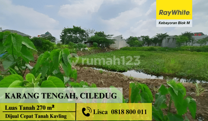 Tanah Dijual Karang Tengah Ciledug