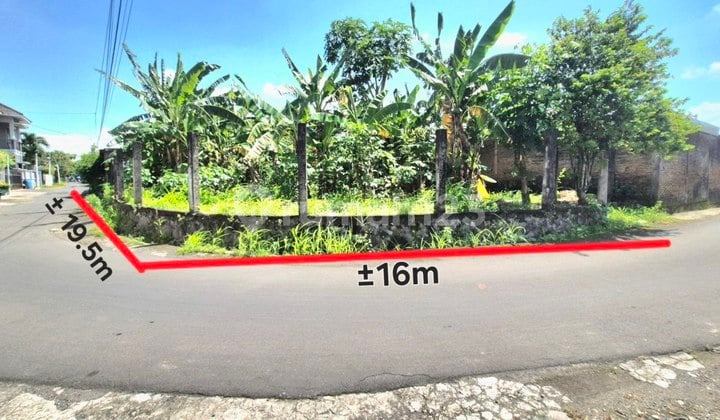 Tanah Termurah di Kawasan Kampus Ums Posisi Hook Siap Bangun