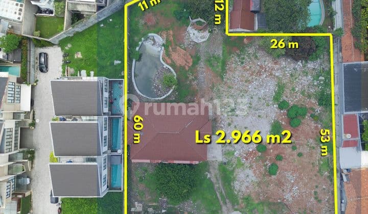 Tanah Kavling di Berlian Belakang Highscope Cilandak Jakarta Sela