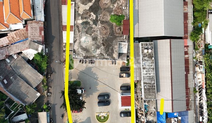 Tanah dan bangunan komersil di Jl Utama Kramat Jati,Jakarta Timur