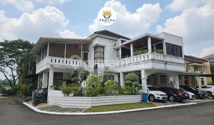 Dijual Cepat! Rumah Hook 2 Lantai Semi Furnished di The Green Bsd - Siap Huni