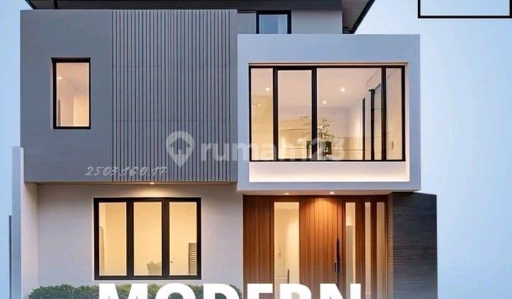 Rumah Di Lokasi Strategis Dlam Cluster Di Pinggir Jalan Raya Cinere