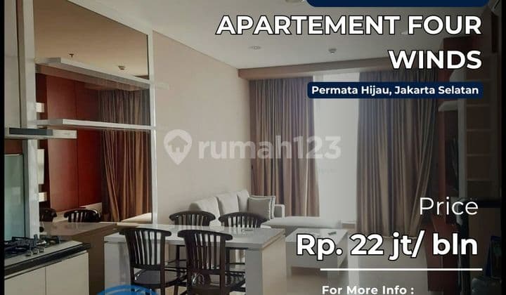 Four Winds Apt. 2BR+Study Full Furnish Best City View