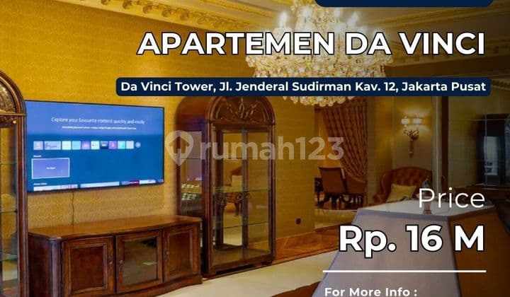 Best Price Apartment Davinci Jl. Sudirman Jakarta Best Location