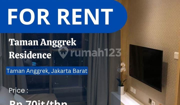 BRAND NEW Taman Anggrek Residence Unit 1BR Full Furnish