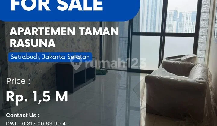 FOR SALE Below Market Value Rasuna Park Unit 3+1BR City