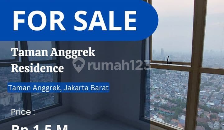 Dijual Cepat 2BR City Harga TURUN HARGA diTaman Anggrek Residence
