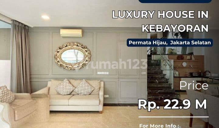 For Sale Luxury House In Kebayoran South Jakarta
