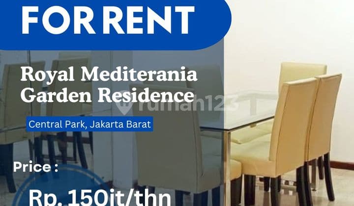Disewakan Royal Mediterania Garden Residences Best View
