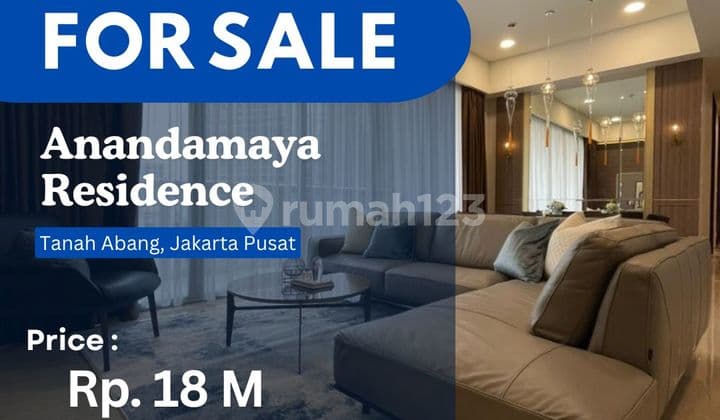 Dijual Cepat Anandamaya Residence Best Unit 3+1Br City View