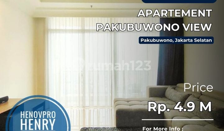 Pakubuwono View Best Unit 2+1BR Best City View