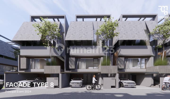 Brand new modern house cilandak Ampera, Jakarta Selatan.