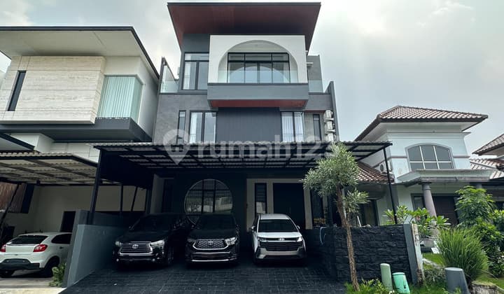Rumah Full Furnish Interior & Pool Citraland Dkt Graha & Pakuwon