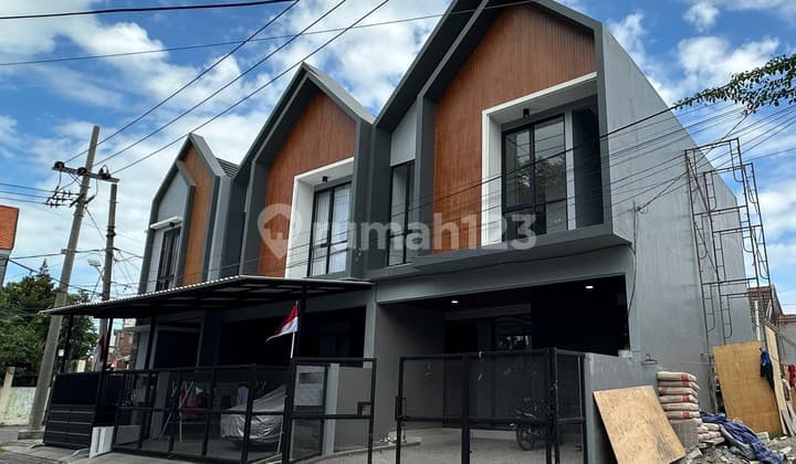 Rumah Baru Scandinavian Manyar Dekat Sutorejo Dan Pakuwon City