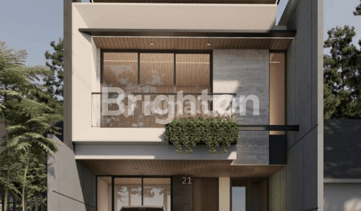 RUMAH MINIMALIS MODERN DI MANYAR DKT GALAXY MALL DAN PAKUWON CITY