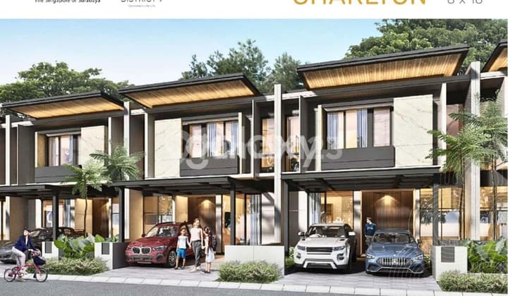 JUAL RUMAH BARU MODERN TROPIS BERKONSEP RUMAH HIJAU CITRALAND
