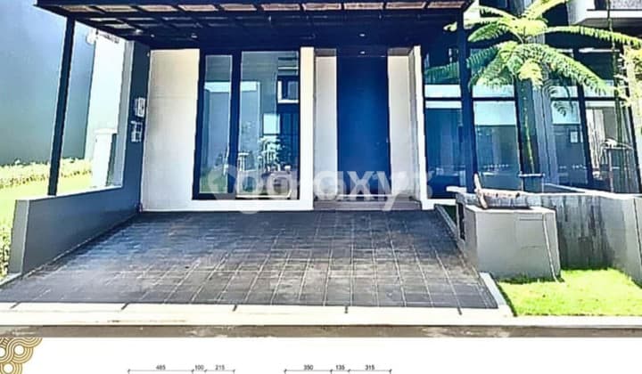 JUAL RUMAH BARU READY MODERN TROPIS BERKONSEP RUMAH HIJAU CITRALAND