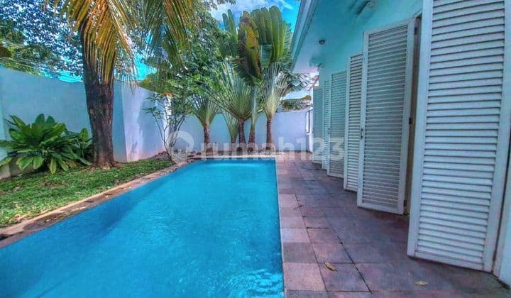 KEMANG BARAT, BEBAS BANJIR, Lt.247m2, Lb.390m2, 3,5Lantai, S-Pool, Harga : 8,5Mil nego.. hub-i: 0815xxxxxxxx