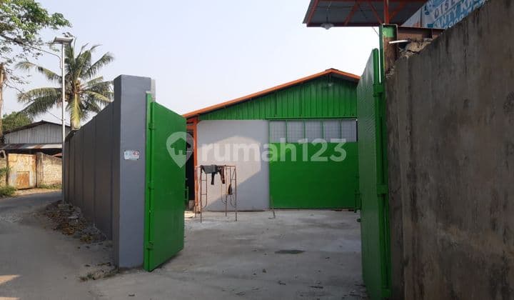 GUDANG CIKUPA, Tangerang LT.1305m2, Lb.1300m2, Jual 7,8 Mil, Sewa 500jt/th