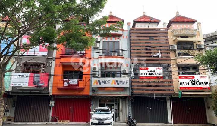 Row House Ngagel Jaya Surabaya 3 Floors West Facing