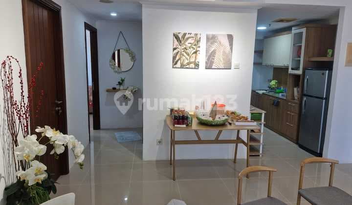 Dijual / Disewakan Apartemen Waterplace Tower B - Unit Hook View Kolam & Kota