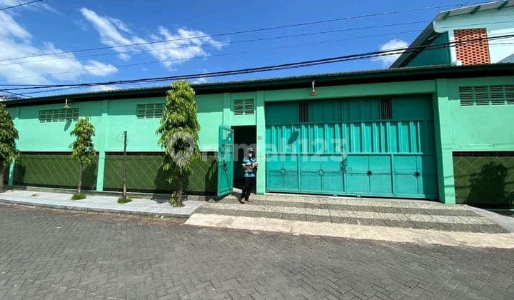 Jual Gudang Di Lebak Asri Surabaya Truk Ban Double Bisa Masuk.