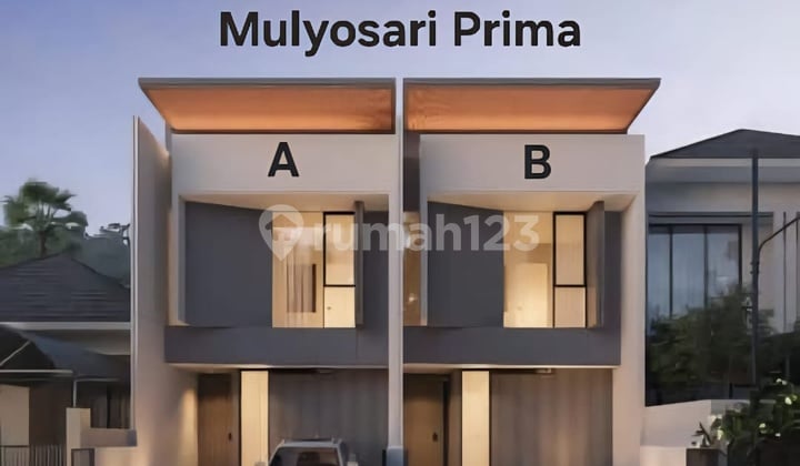 Jual Rumah Baru Di Mulyosari Prima Dekat Dengan Kampus Uniar Pakuwon City Dekat Pusat Kota Surabaya Timur