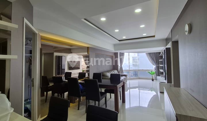 Taman Anggrek Kondo 2+1, Sudah Reno Cantik, Ff Cakep L, Dijual Cepat.apartemen Laelia 2 Kamar Tidur Furnished Bagus