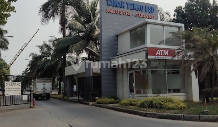 Ready-to-Use Warehouse with Upper Floor Already Floored in Taman Tekno Warehousing, BSD City