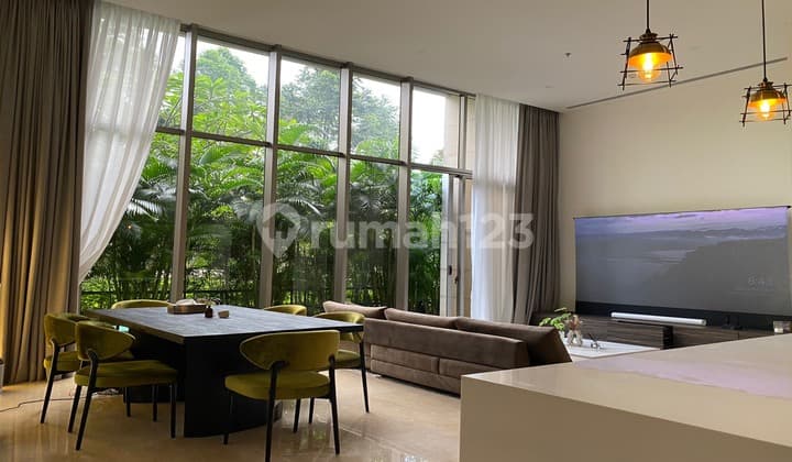 Pakubuwono Spring Corner Layout For Rent, Rare And Beautiful 2Br Unit With Lushy Private Side Yard