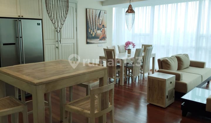 Jual Apartemen Kemang Village 2 Kamar Tidur, Full Furnished, Unit Rapih Dan Terawat