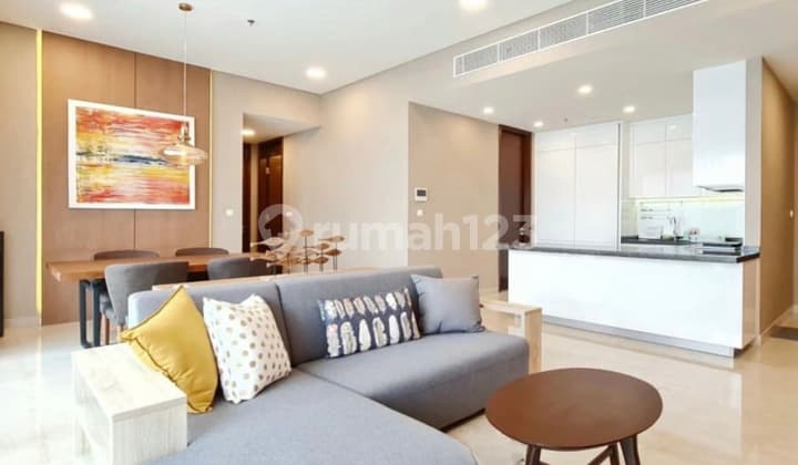 Anandamaya 2 Kamar Tidur Dijual, Full Furnished, High Floor With Unblocked City View