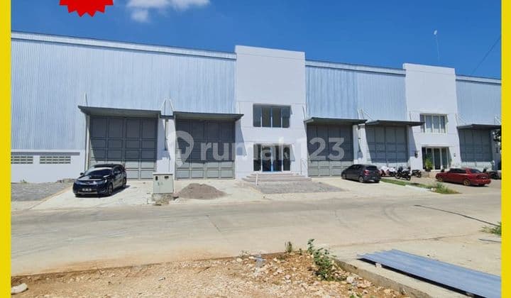 Siap Pakai Gudang + Office Lokasi Kawasan Pergudangan Strategis