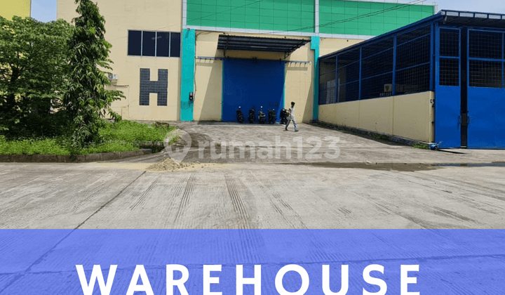 Gudang Bebas Banjir Cocok Untuk Workshop Dan Penyimpanan Izin Industri