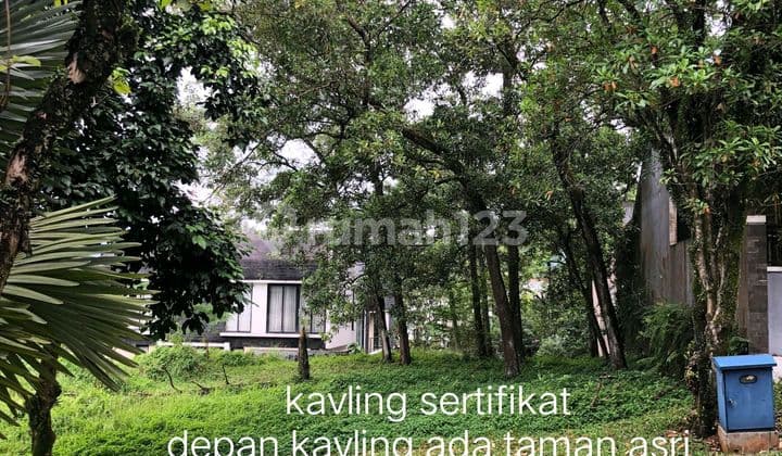 Kavling Sertifikat Siap Bangun Posisi Bagus Depan Taman Luas&Asri