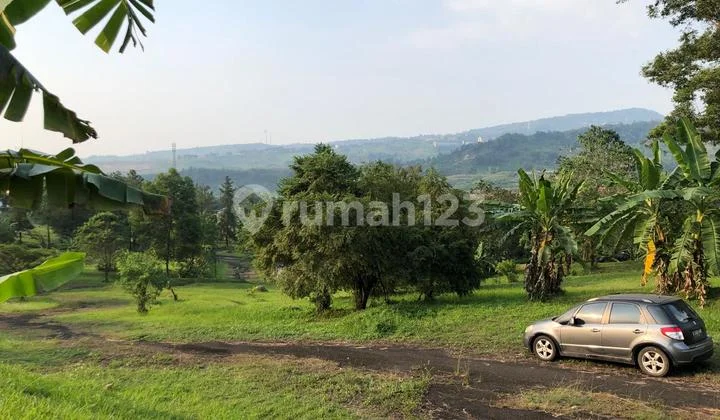 Kavling Sertifikat Siap Bangun Dengan Pemandagan Perbukitan