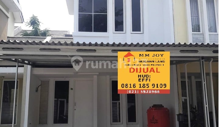 Rumah Cluster Viena di Kota Modernland