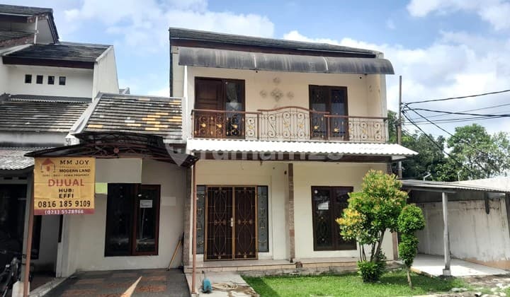 Rumah Cluster Nirwana Minimais di Modernland