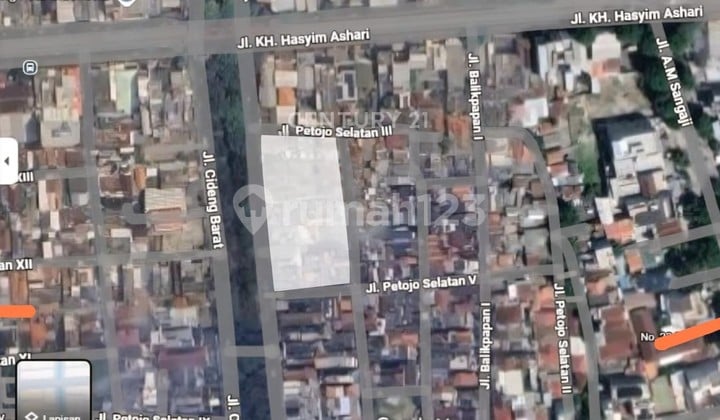 Dijual Tanah Komersil Super Murah di Petojo Jakarta Pusat