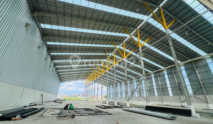 GUDANG TANGERANG, BARU, BAGUS, LUAS, AKSES 40 ft, DILEWATI ANGKOT