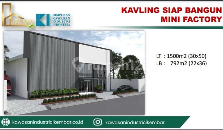 Gudang 1500 Meter di Sukabumi, Indent 6 Bulan. Bisa Industri