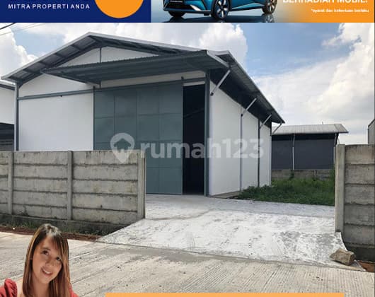 Gudang Dekat Tekno Bsd, Akses Container 40 Ft,bebas Banjir,bagus