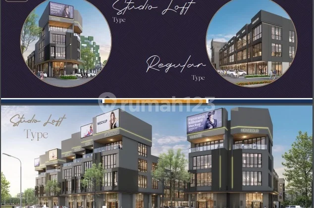 STUDIO LOFT 4 LANTAI, MAXIM SQUARE HADAP BOULEVARD GADING SERPONG