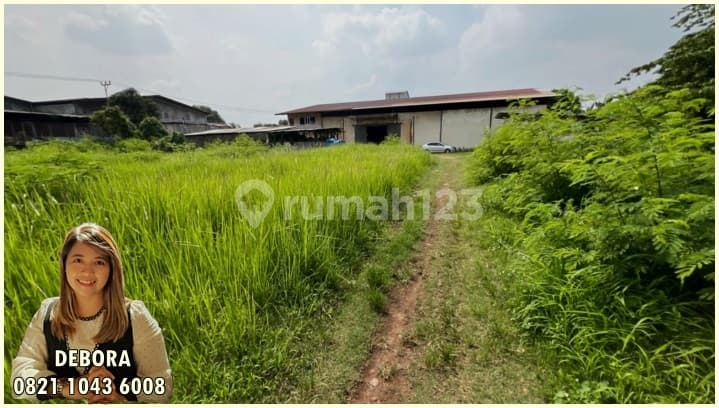 Kavling Gudang Industri 10 Menit Ke Tol Batu Ceper, Siap Bangun