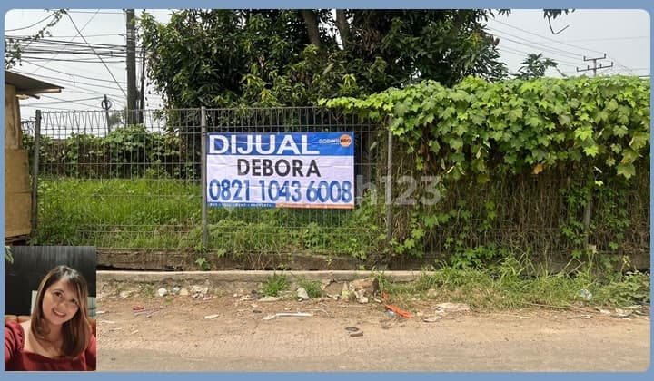 TANAH KOMERSIAL LOKASI STRATEGIS SANGAT DEKAT KE TOL CIKANDE