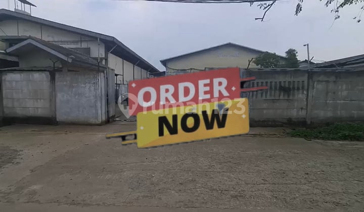 Gudang Akong Sepatan 20 X 54 Meter. bisa Container